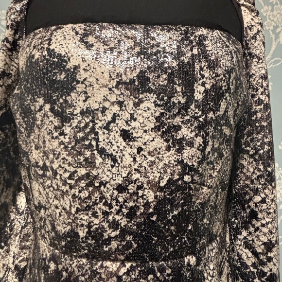 Brand: Rachel Zoe
Rachel Zoe Womens Chiara Sequined Snake Print Cocktail Dress - Picture 4 of 8